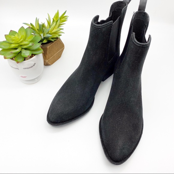 Jeffrey Campbell Faux Suede Chelsea Rain Boot - Picture 2 of 5